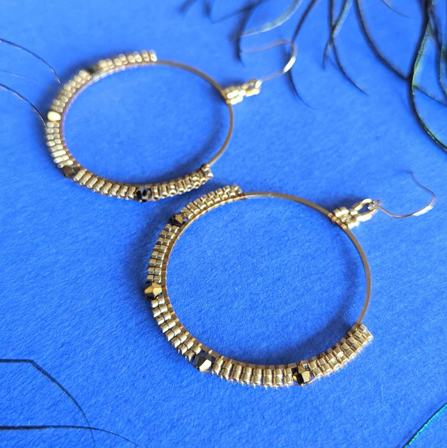 Gold Hoop Earrings