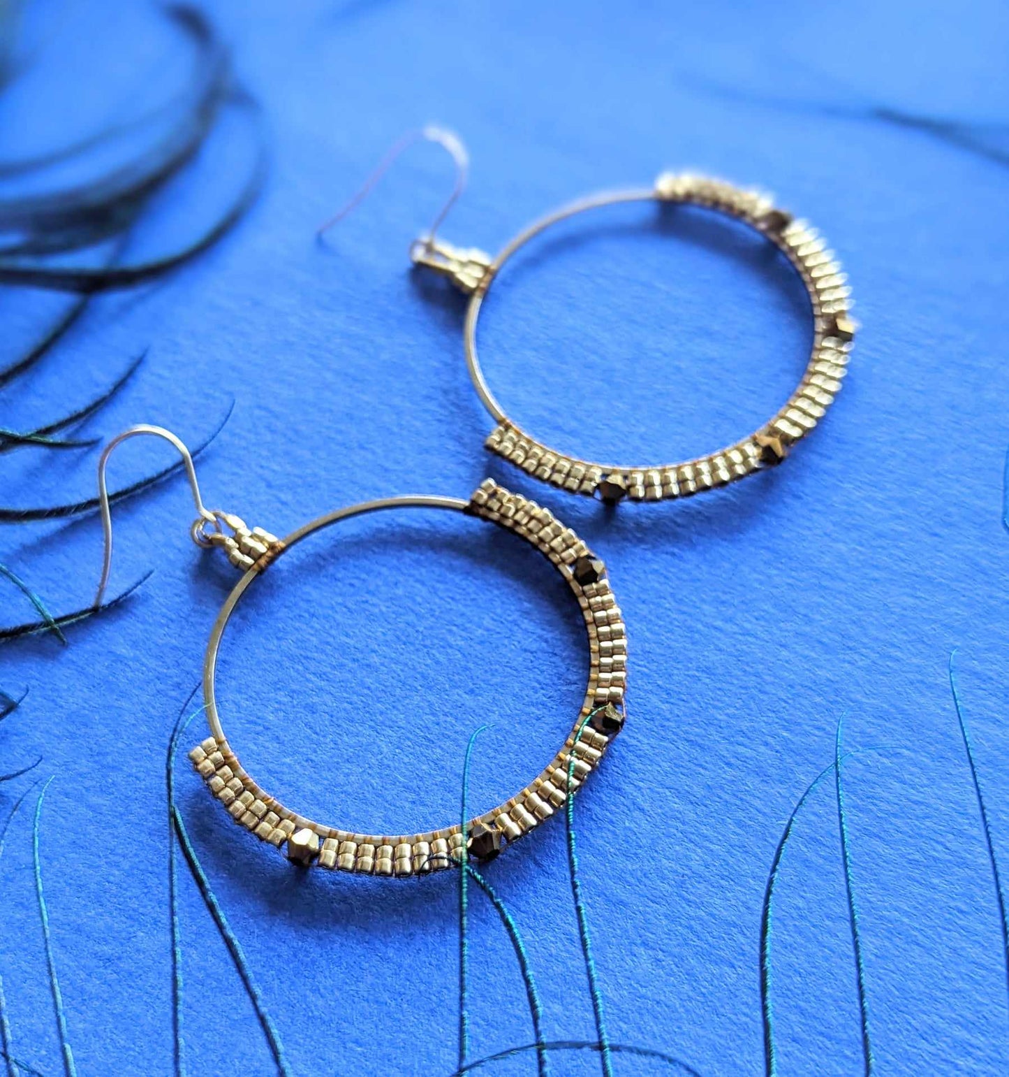 Gold Hoop Earrings
